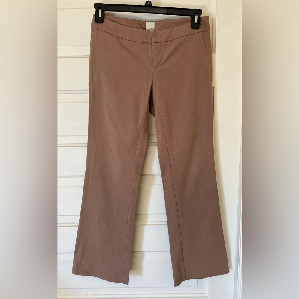 ECRU DRESS PANTS